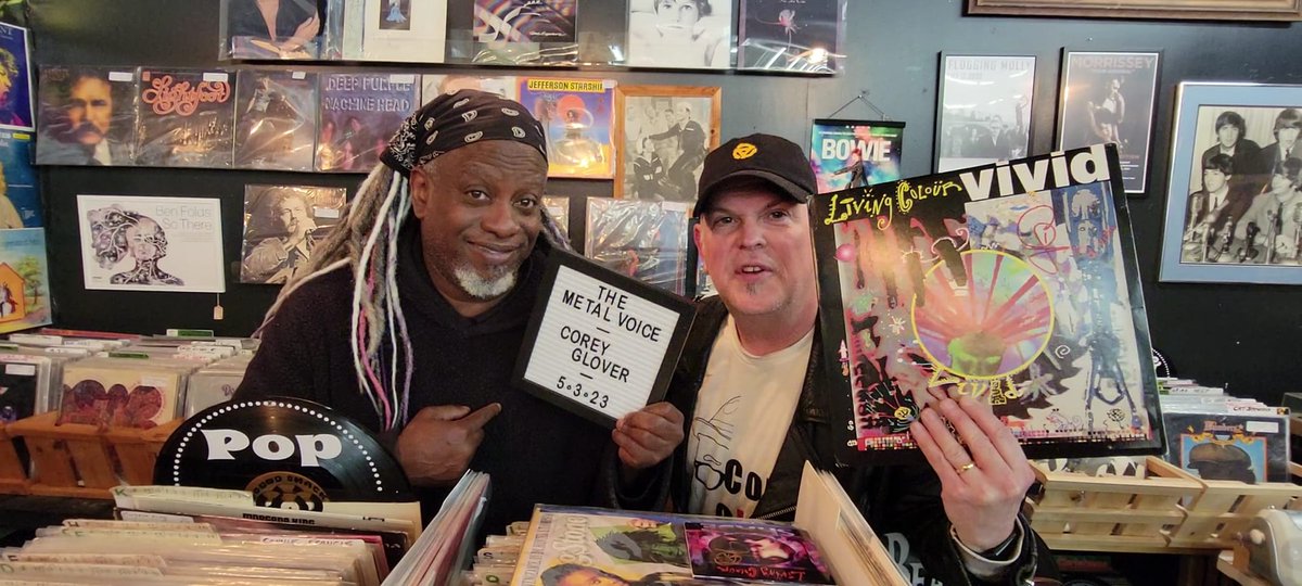 themetalvoice's tweet photo. Happy Birthday to Corey Glover Vocalist of Living Colour (born November 6, 1964)

Favorite song?
Favorite album?

Today on The Metal Voice 

Note
He is the lead vocalist of the rock band Living Colour and as an actor, he played Francis in the 1986 war movie Platoon. https://t.co/6LHyqxsLbV