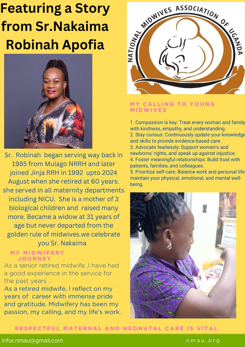 A retired midwife shows gratitude and pride in serving the community. Sr. Nakaima Apofia shares her story about offering respectful maternity care.