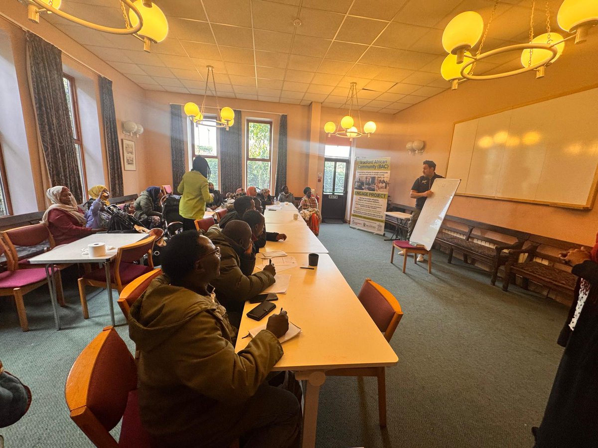 The Bradford African Community (@beaccommunity) on Twitter photo Thank you to everyone who attended our session on improving understanding life in the UK. We hope you've gained a better understanding of how the WYP police work and support they provide. Special thanks <a href="/WYP_SaferBD/">Bradford Stronger Communities Team</a> for educating community members. Thanks <a href="/TNLComFund/">The National Lottery Community Fund</a> Thank you to everyone who attended our session on improving understanding life in the UK. We hope you've gained a better understanding of how the WYP police work and support they provide. Special thanks <a href="/WYP_SaferBD/">Bradford Stronger Communities Team</a> for educating community members. Thanks <a href="/TNLComFund/">The National Lottery Community Fund</a>