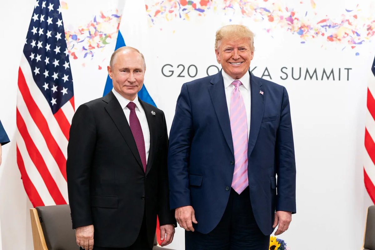 De retour pour vous jouer un mauvais tour ! Félicitations mon gars <a href="/realDonaldTrump/">Donald J. Trump</a> #USAElections #Trump 🇷🇺🇺🇸