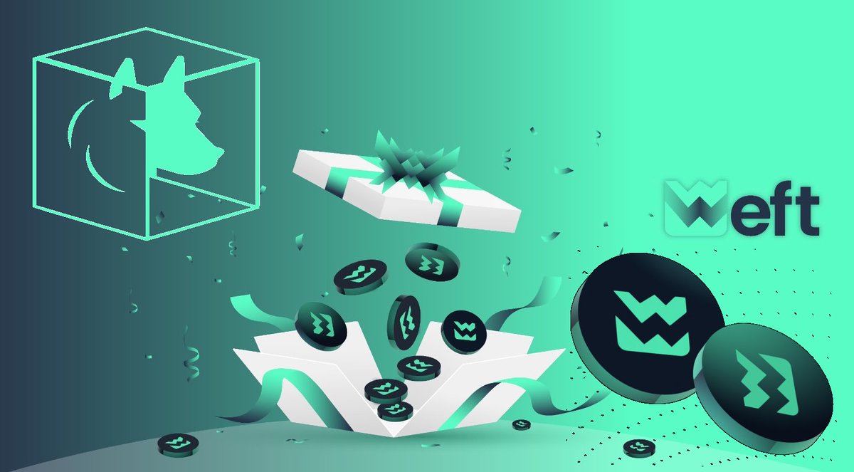 43k $WEFT tokens have been added to the DOGECUBE dETF index basket.  

Seamlessly insta LEND and BORROW for your degen leveraged crypto moves thanks to WEFT.finance.

Follow <a href="/Weft_Finance/">Weft Finance</a>  
Join us at t.me/DogeCube
Swap at swap.dogecube.io