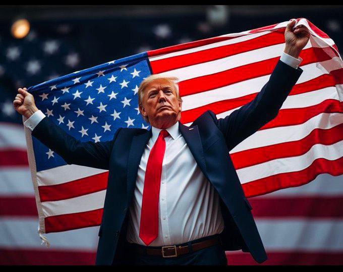 Smart_Mathew_SA's tweet photo. Donald Trump will become the 47th President of the United States.

#DonaldTrump https://t.co/w7ahc8aBzb