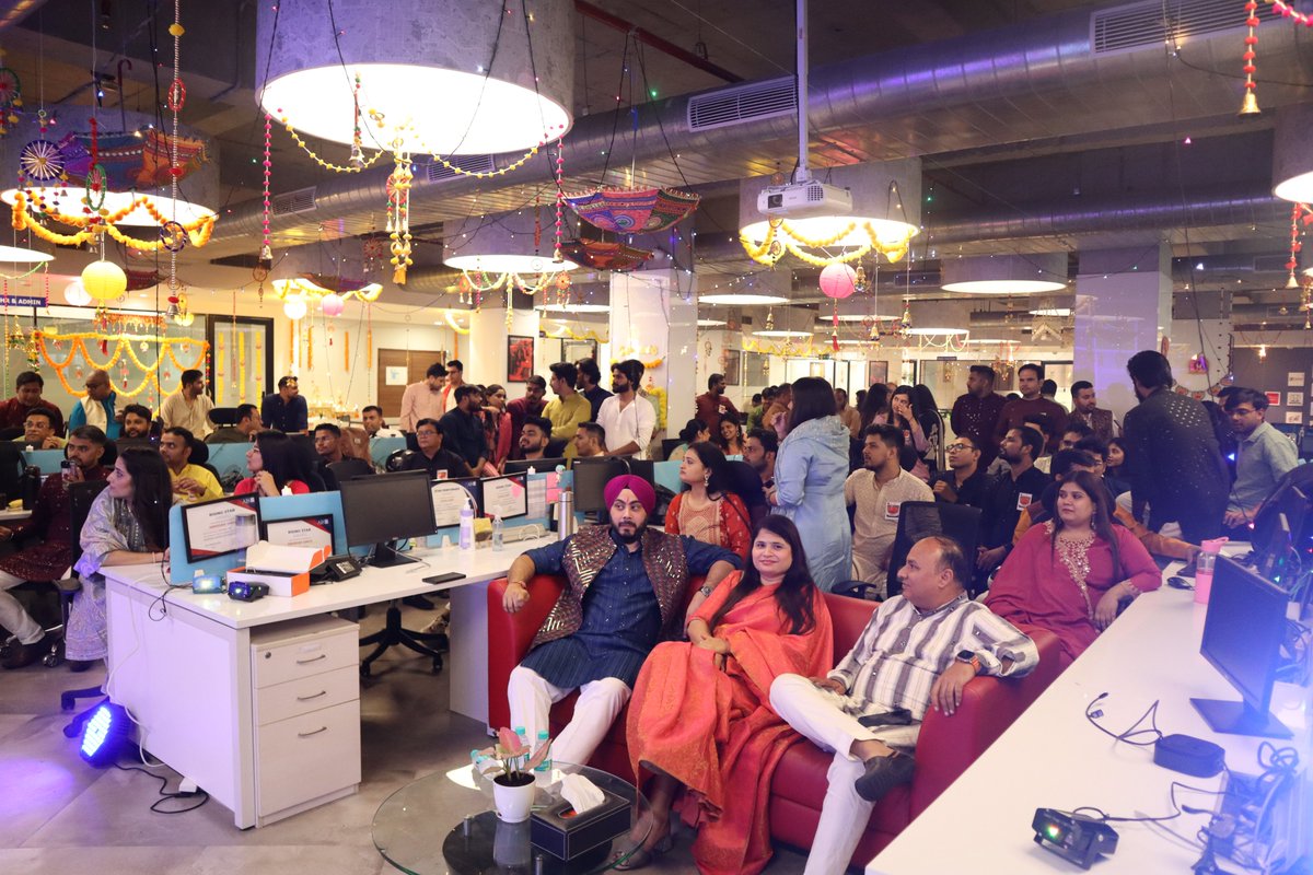 AISinfosource's tweet photo. This festive season, our AIS Info family celebrated the joy, unity, and traditions that Diwali brings. Here’s a glimpse into our Diwali celebration, filled with colors, smiles, and festive spirit! 🎉✨🪔

#LifeAtAIS #Diwali2024 #Festival https://t.co/rj9f1ljVPv