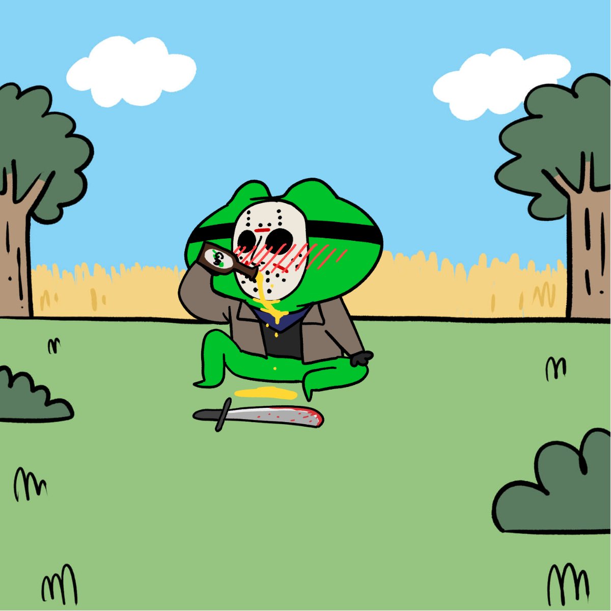 Chilling with <a href="/neighbours_io/">The Neighbours</a> and whipping up some wild creations using #CreativeTools by <a href="/mycelium_io/">Mycelium Network ✷</a>! 🎨💥

Get started and create yours! Head over to myceliumnetwork.io 

Use my referral code: "HBGVNJHGK" to snag an extra 100 spores! 🌟✨