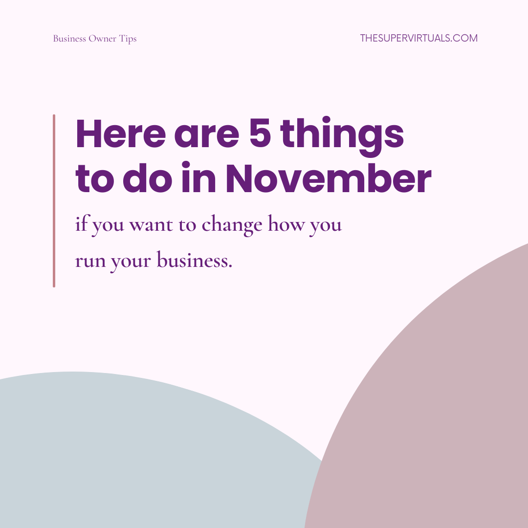 supervirtualsco's tweet photo. If you're ready to see real changes in your business this month, below are five simple but powerful actions for you. 

These will help you work smarter, stay organized, and set yourself up for a successful year ahead. https://t.co/K8xdYlT8eD