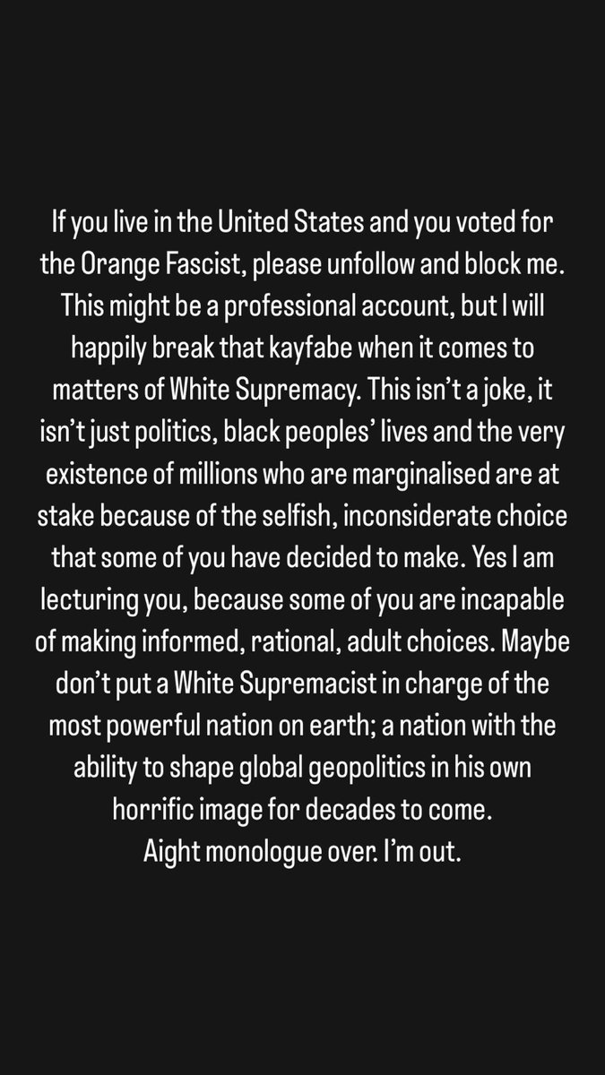 A view from the outside looking in…

#ElectionDay