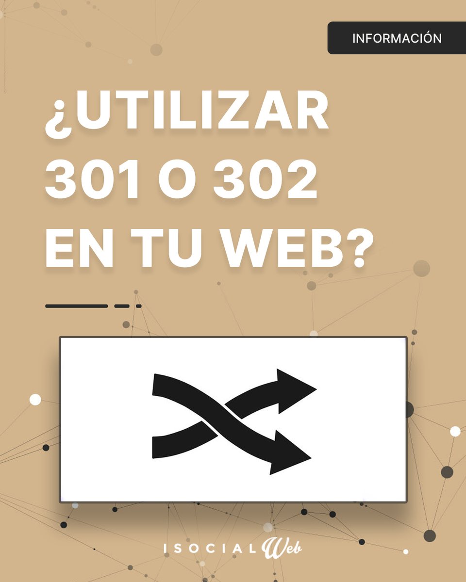 isocialweb_com's tweet image. 🤔 ¿Sabes cuándo utilizar una redirección 301 o una 302 en tu sitio web?

Es muy importante.

En este hilo te explicamos cuándo usar cada tipo de redirección y cómo estos afectan la visibilidad de tu sitio 🧵

#SEO #Code #Redirection