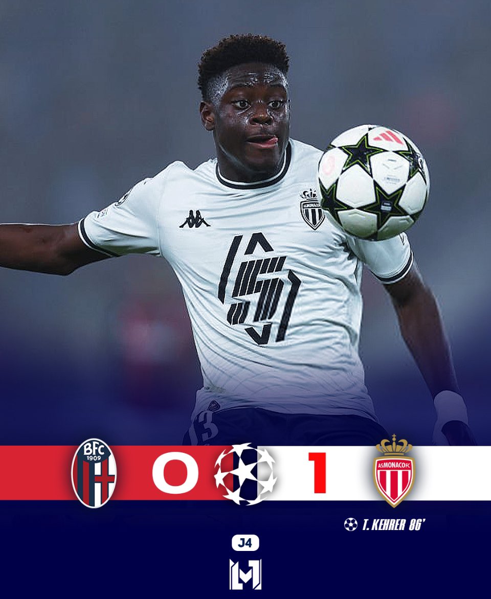 Ligue1_Mag's tweet photo. MONACO EST GRAND ! 👑❤️🤍
Victorieux face à Bologne, l’ASM monte sur le podium ! 🥉
#BFCASM https://t.co/josKYwBq6X