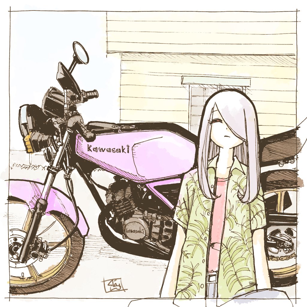 「#いい50ccの日 」|し ろ（ 築 ５ ６ 年 ・ 心 不 全 療 養 中 ）のイラスト