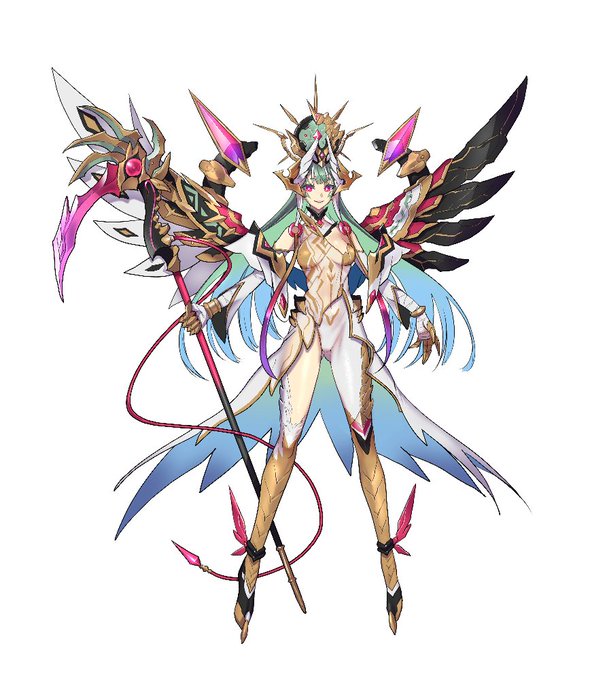 【告知】ブラウザゲーム『超昂大戦』にて「白の幻身ミニシワトル」描かせていただきました～ ミニテクトルに続きラスボスのプレイアブルという熱い展開!寝室も二種ありますのでお楽しみに…🙏 