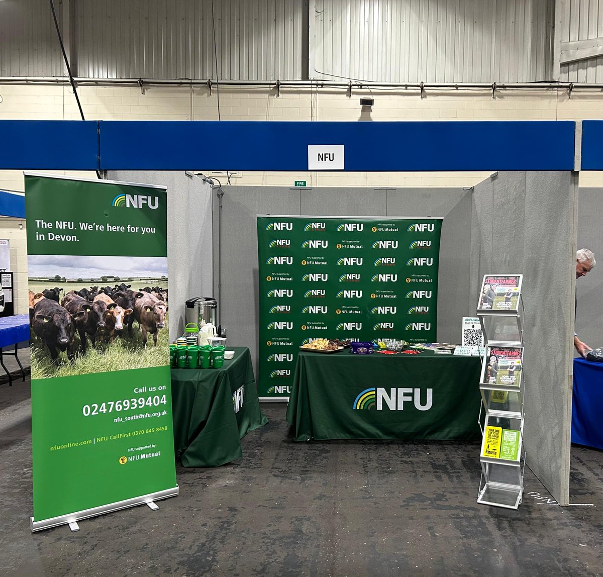 We are at <a href="/agrifestSW/">AgrifestSouthWest</a> at <a href="/WestpointExeter/">Westpoint Exeter</a> come and say hi! 🐄 🐑 🚜
