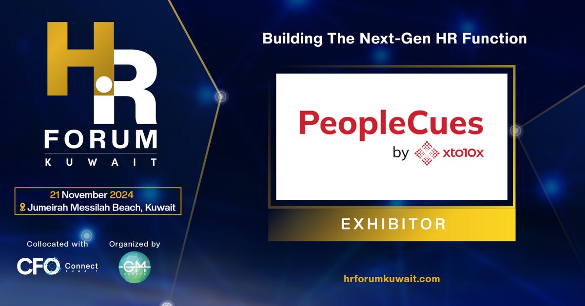 gmgroupdxb's tweet image. xTo10x joins #HRConnectForum as an Exhibitor Sponsor! Discover their scalable solutions in growth strategy, leadership &amp;amp; performance management. Meet them to explore data-driven frameworks for growth. Brochure: hrforumkuwait.com/download-broch… #FutureOfHR #TechDrivenHR