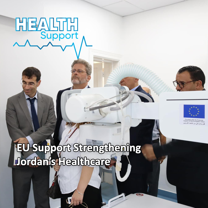 euneighbours's tweet photo. Thanks to EU 🇪🇺 support, the Reayah Project 🇯🇴 is enhancing Jordan's #healthcare by addressing non-communicable diseases and backing primary healthcare initiatives in Mafraq, Ajloun, and Tafilah. 
👉 https://t.co/fhqvjOIgAj
#HealthSupport @eu_near @EUinJordan @ReayahProject https://t.co/sckwkBcRiF