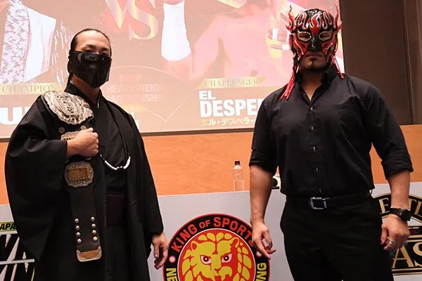 njpwglobal's tweet photo. 'You'll see me let a lot of frustration out January 4.'

'I'll show that NJPW junior heavyweight wrestling is best in the world'

El Desperado and DOUKI gave comment ahead of their Wrestle Kingdom 19 bout!

https://t.co/fQdKSTUQbf

#njpw #njwk19 https://t.co/IbYvElhVe4