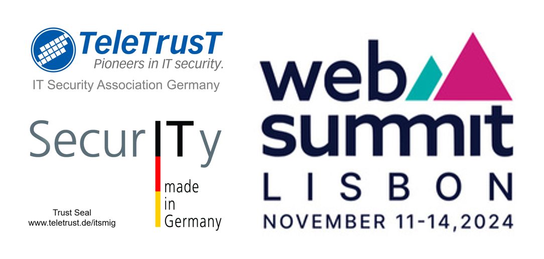 IT Security made in Germany (@itsecgermany) on Twitter photo Bundesverband IT-Sicherheit e.V. (TeleTrusT) mit "IT Security made in Germany" auf dem Web Summit in Lissabon
teletrust.de/veranstaltunge…
<a href="/WebSummit/">Web Summit</a>
<a href="/TeleTrusT_Info/">Bundesverband IT-Sicherheit (TeleTrusT)</a> Bundesverband IT-Sicherheit e.V. (TeleTrusT) mit "IT Security made in Germany" auf dem Web Summit in Lissabon
teletrust.de/veranstaltunge…
<a href="/WebSummit/">Web Summit</a>
<a href="/TeleTrusT_Info/">Bundesverband IT-Sicherheit (TeleTrusT)</a>