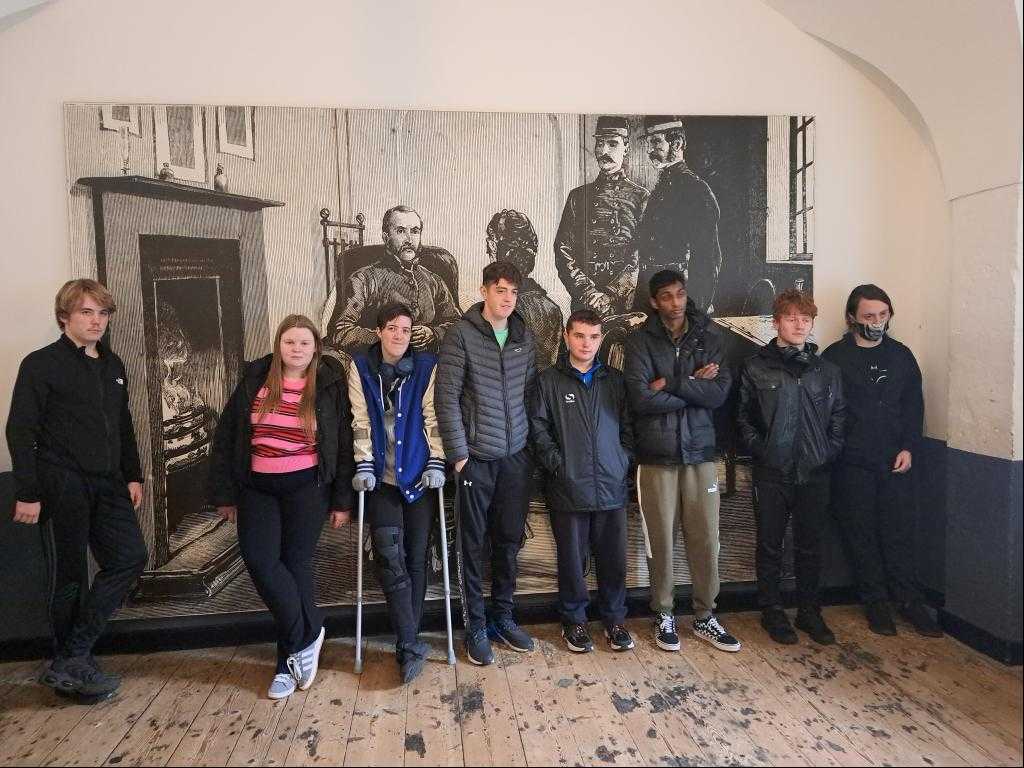 LCA students were steeped in Irish history with guided tours of Kilmainham Gaol &amp; Glasnevin Cemetery. What thought provoking experiences! <a href="/KilmainhamOPW/">KilmainhamGaolMuseum</a> <a href="/ExpGlasnevin/">Glasnevin Cemetery</a>