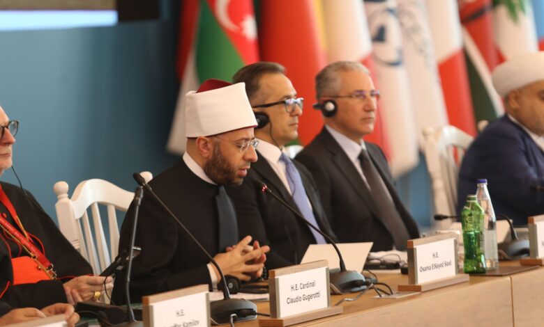 awkafegypt's tweet photo. معالي وزير الأوقاف خلال كلمته في الجلسة الافتتاحية للقمة العالمية لقادة ورموز الأديان من أجل المناخ، في العاصمة باكو.
https://t.co/0x8f4IFw7s https://t.co/mBFT7ni85o