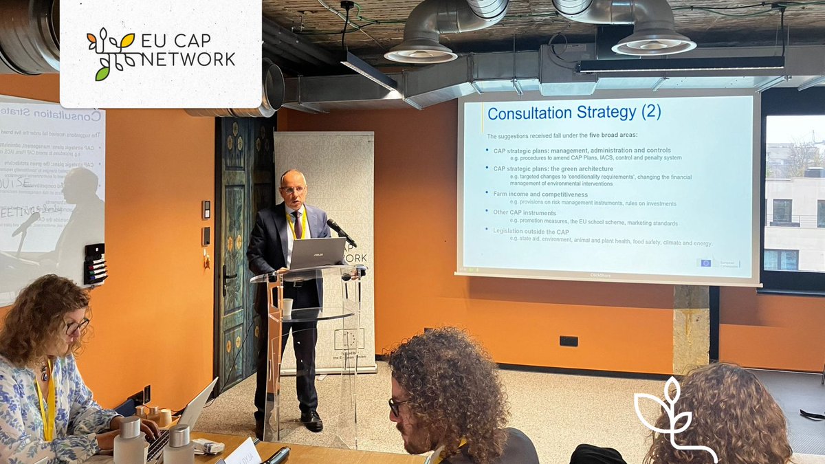 eucapnetwork's tweet photo. Petros Angelopoulos, @EUAgri, updates members on:
🟢 Further analysis on the survey for farmers on administrative burden
🟢 State of play in the implementation of the simplification package
#CSPImplementation
🔗https://t.co/2dIWWLhjJ5 https://t.co/ZMV8AGF2hk