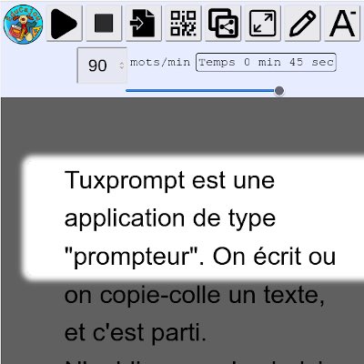 📺 Tuxprompt permet de travailler la fluidité et l’expressivité d’une lecture à voix haute, d’améliorer la prononciation dans une langue étrangère ou d’aider à la réalisation de projets webradio et webtv.
Une app d’A. Champollion
educajou.forge.apps.education.fr/tuxprompt/