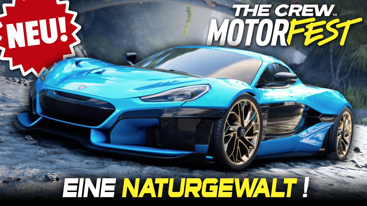 Neben dem GT3 RS begrüßt in Season 5 von THE CREW MOTORFEST der Rimac Nevera die Bühne! Ein Elektro-Megacar welches wahrlich neue Maßstäbe setzt! ⚡

▶️ youtu.be/zhFVOejWxn8

#TheCrewMotorfest #TCM #TheCrew #UbisoftPartner
