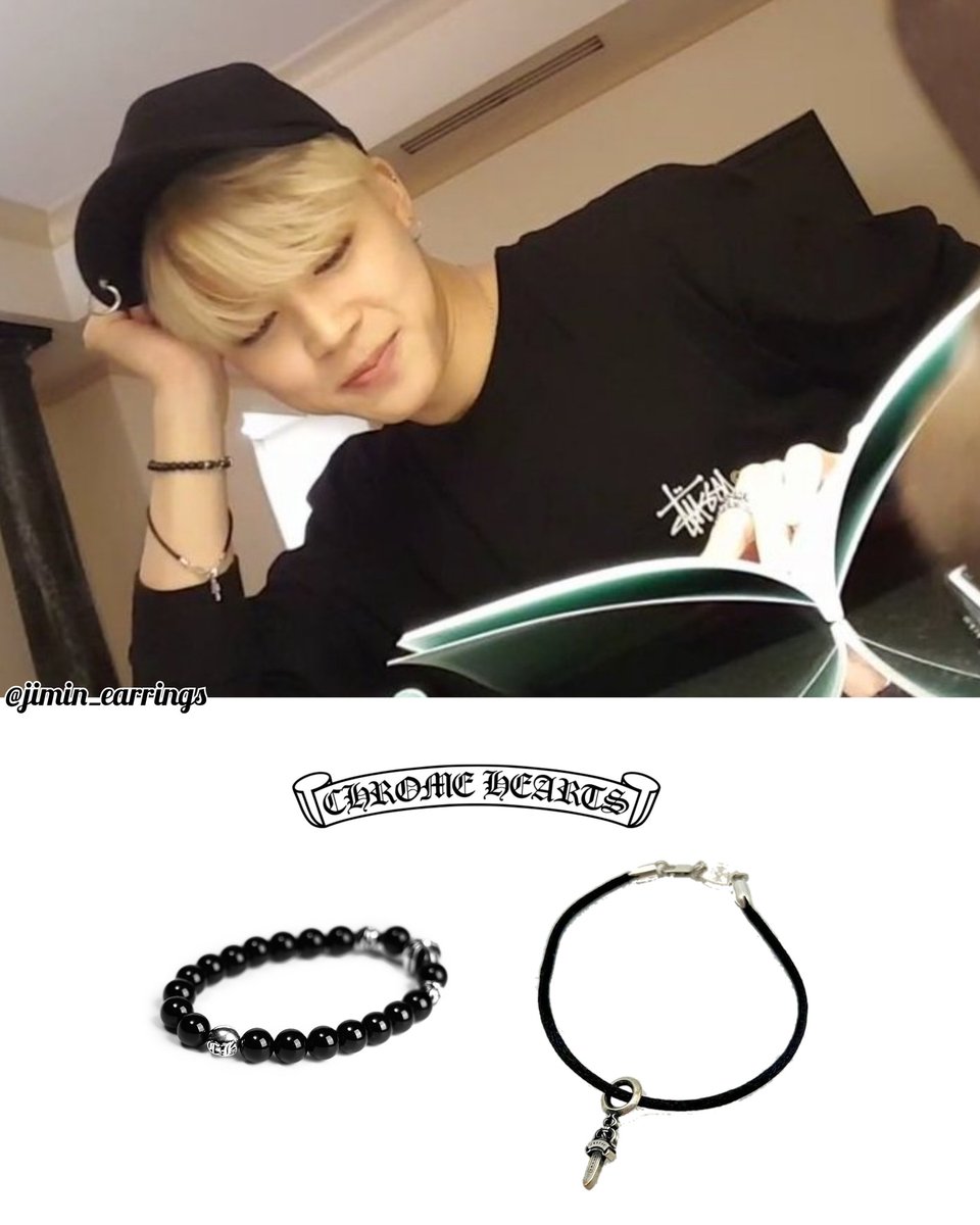 Jimin's Colouring Book on VLive [161126] Chrome Hearts jewellery