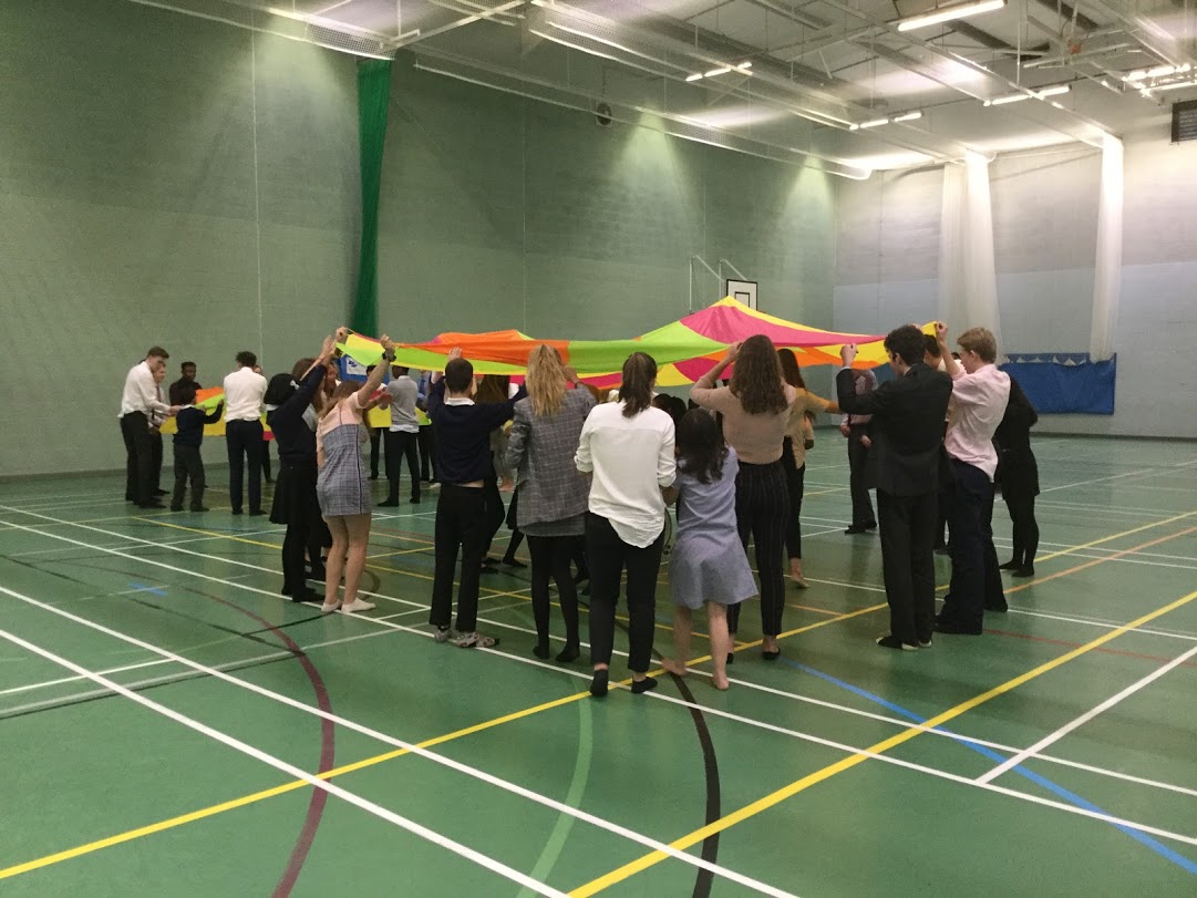 CatPartnerships's tweet photo. Always a pleasure to welcome pupils from Clifton Hill School for their weekly session in the sports hall with Caterham Year 12s. A partnership now in its 18th Year! #powerofpartnerships #schoolstogether @Caterham_Head @Caterham_School https://t.co/f8UOKldul2