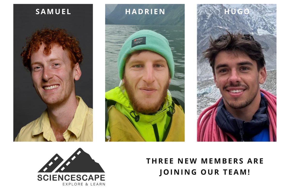 🚀 The SciencEscape team keeps growing! 🔔 We are thrilled to welcome three new members to our journey: Samuel, Hugo, and Hadrien! 🤩 Motivated and ready to take on new challenges, they will contribute to our future projects with enthusiasm and passion 💪🏻
#association #teamwork