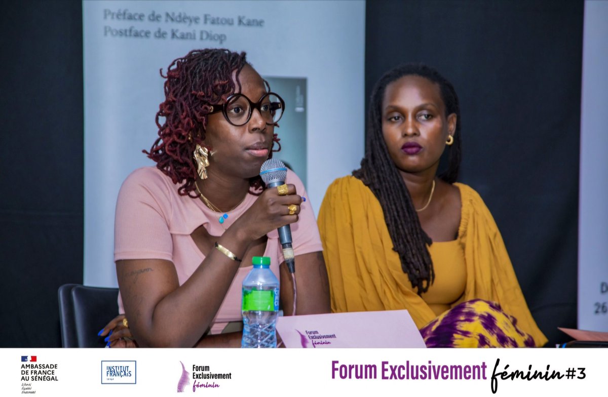 EneffeKei's tweet image. La parole aux négresses au #FEF

L&apos;étape I de la tournée académique organisée par @saaraba_sn - car oui, on a fait une tournée 🎉 - a débuté par un superbe panel que le #FEF a abrité. 

Durant plusieurs tours d&apos;horloge, j&apos;ai eu la chance de discuter avec @LinguereFary et