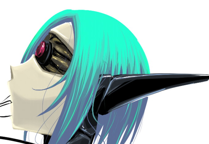 なんちゃってxelvyさん塗りっ!🖊🎃 