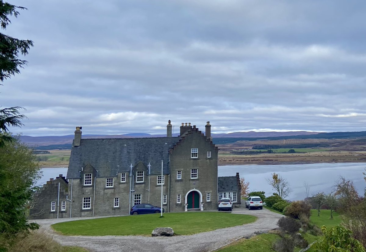 Cutting through this morning’s news from America with some photos from a lovely weekend at Loch Shin.