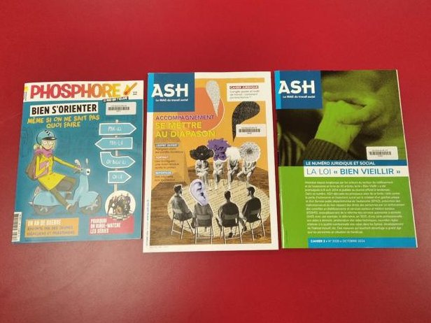 A lire au CDI📰#presse
👉Phosphore, N°585
👉ASH, N°3320
👉ASH supplément N°3320