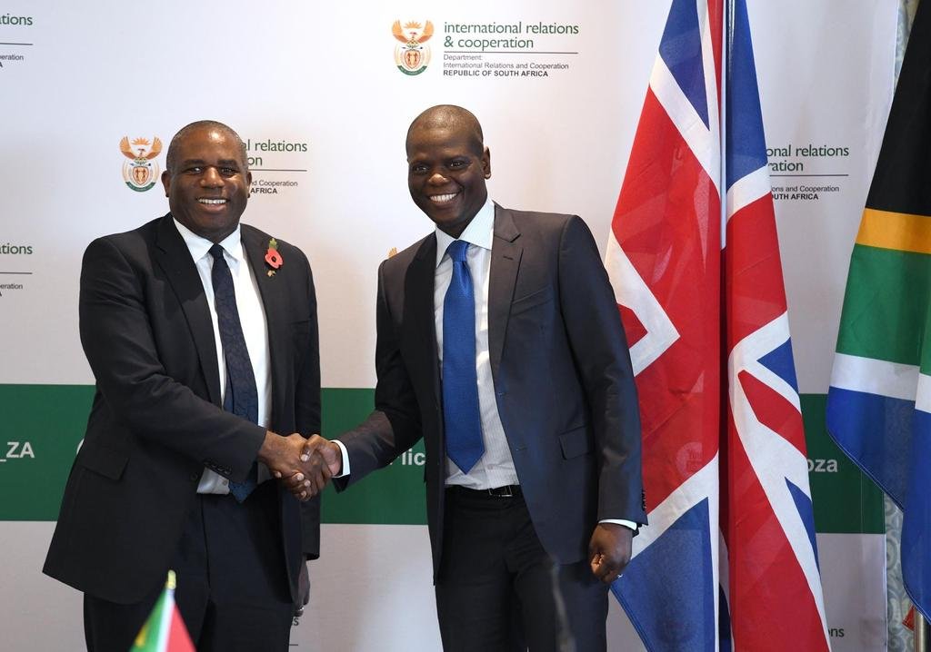 SAgovnews's tweet photo. International Relations and Cooperation Minister, Ronald Lamola, has reaffirmed that the United Kingdom remains a key partner for South Africa even though he is of the view that relations could be improved https://t.co/Yff8A0Tm3v #UKinSA https://t.co/irgJxCQcSm