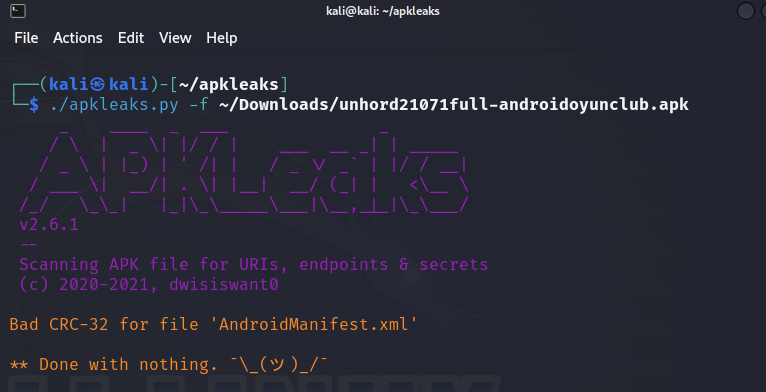 Need to scan APKs for URIs, #endpoints, or #secrets?

This #tool extracts hidden information to aid in mobile security analysis.

github.com/dwisiswant0/ap…

<a href="/dwisiswant0/">dw1</a>

#APKScan #Cybersecurity #MobileSecurity #OSINT #apkleaks