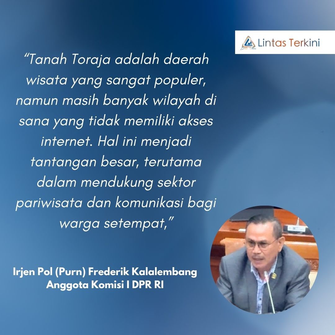 Penegasan anggota Komisi I DPR RI, Frederik Kalalembang