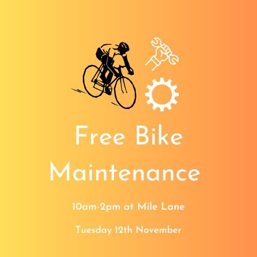 Dr Bike at Mile Lane! 🚲 

Sign up here 👉 buff.ly/4emvCJk 

@CuCoventry