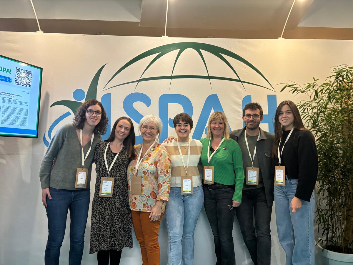 La setmana passada el Greaf va participar al congrés internacional d'activitat física i salut a París. <a href="/UDivulga/">UDivulga</a>