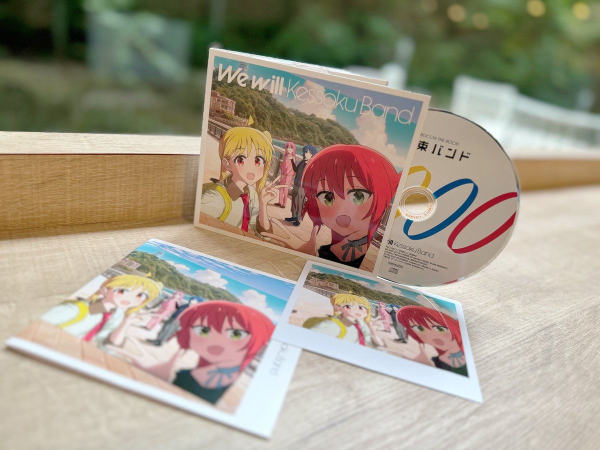 ◤￣￣￣￣￣￣￣￣ #結束バンド NEW EP「We will」 発売中！ ______