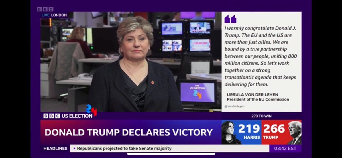 I’m no body language expert but something tells me Ms Thornberry is not a happy bunny!