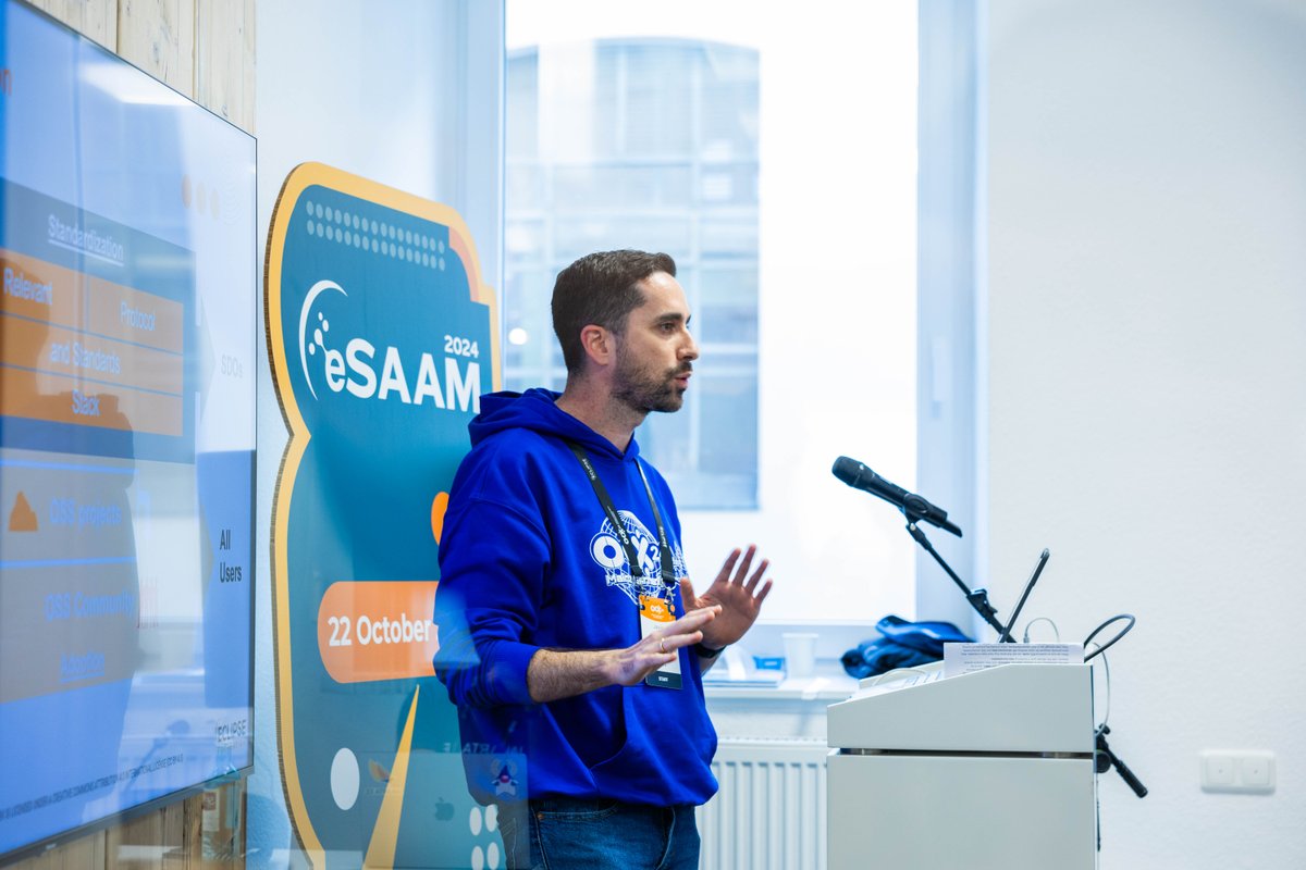 ResearchEclipse's tweet image. 🚀 #eSAAM2024 welcomed 25 experts and showcased 14 papers on #dataspaces at #OCX24, featuring keynotes from Rolf Riemenschneider, Prof. Boris Otto, Prof. Ricard Martinez, and Javier Valiño.

Read more about the conference: hubs.la/Q02WN1WG0