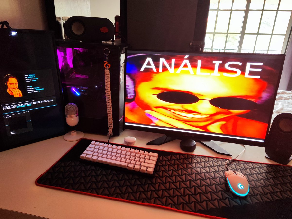 TalDoFlads's tweet photo. @oluittv Pc:
Cpu-Ryzen 5 5600 
Gpu-Asus RTX 2060 EVO 12GB
Ram-G.skill RipJaws V (2x8) 16gb
Placa-mãe-Asus Prime B550-Plus

Periféricos:
Teclado-Alloy Origins 60%
Mouse-Logitech g102 Lightsync
Monitores-Gigabyte m27q IPS 240hz / genérico 100hz
Mic-Razer Siren Mini
Fones-Redmi Buds4 Lite
+ https://t.co/UgU4RWDitl