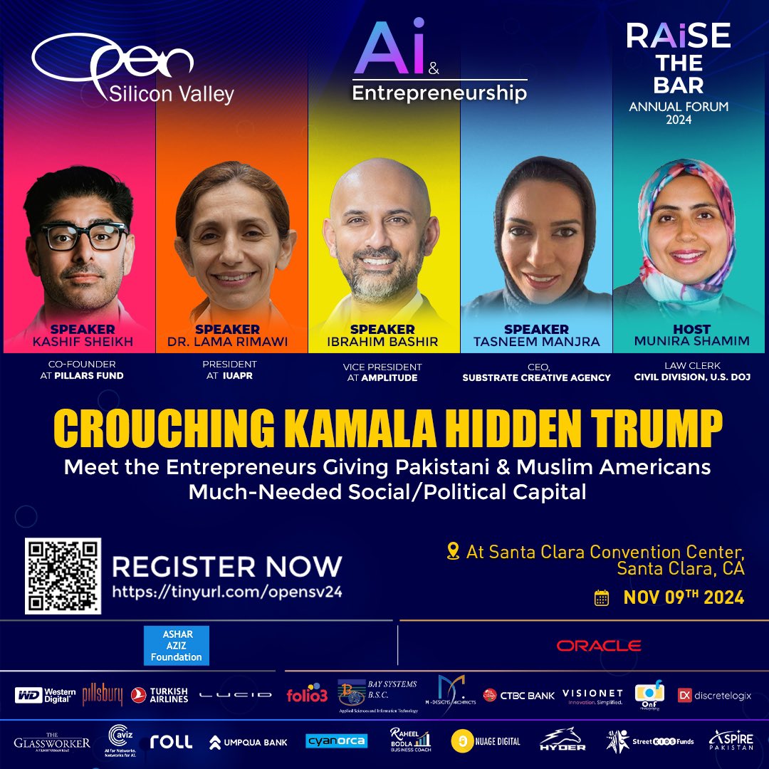 📢 Register now for Open SV Forum 2024 and join us on Nov 9 at Santa Clara Convention Center. Don’t miss sessions like Crouching Kamala, Hidden Trump, featuring leaders discussing how to build social and political capital. 🎟️ tinyurl.com/opensv24