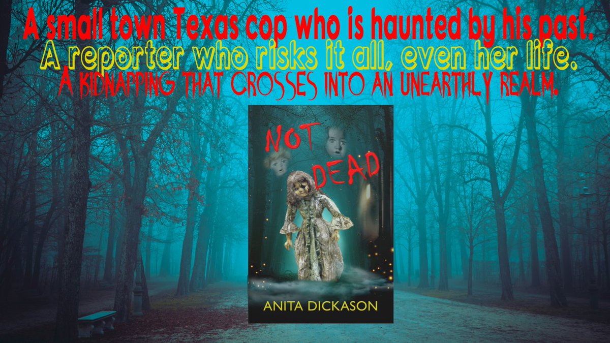 #RT <a href="/anita_dickason/">Anita Dickason</a>

NOT DEAD

“The story pulled me in within the first few pages.”

amazon.com/Not-Dead-Anita…

#Mystery
#writers
#bookboost
#CrimeFiction
#paranormal
#supernatural
#thriller
#SupernaturalMysteries
#KidnappingThrillers
#ParanormalSuspense
#suspense