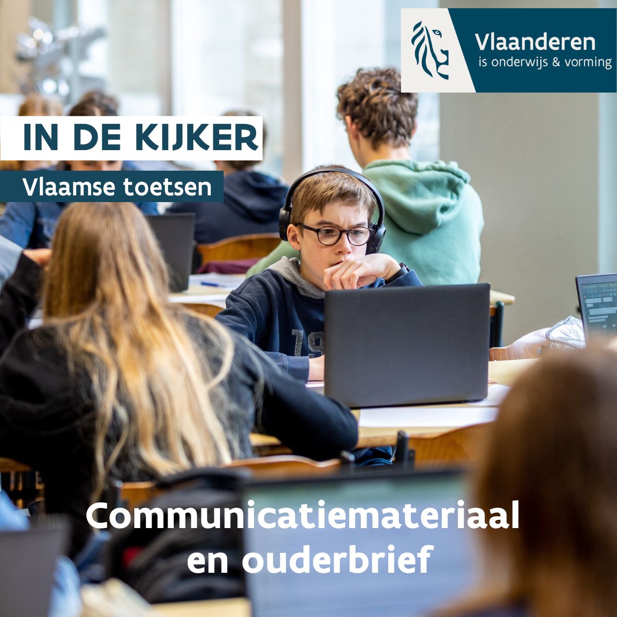 ▶️ Neem jij dit schooljaar de #vlaamsetoetsen af in het 4de leerjaar lager of het 2de jaar secundair onderwijs? 👇 Ontdek hoe je je leerlingen en hun ouders hierover goed kan informeren. 
✅ tinyurl.com/4b4eyrb3