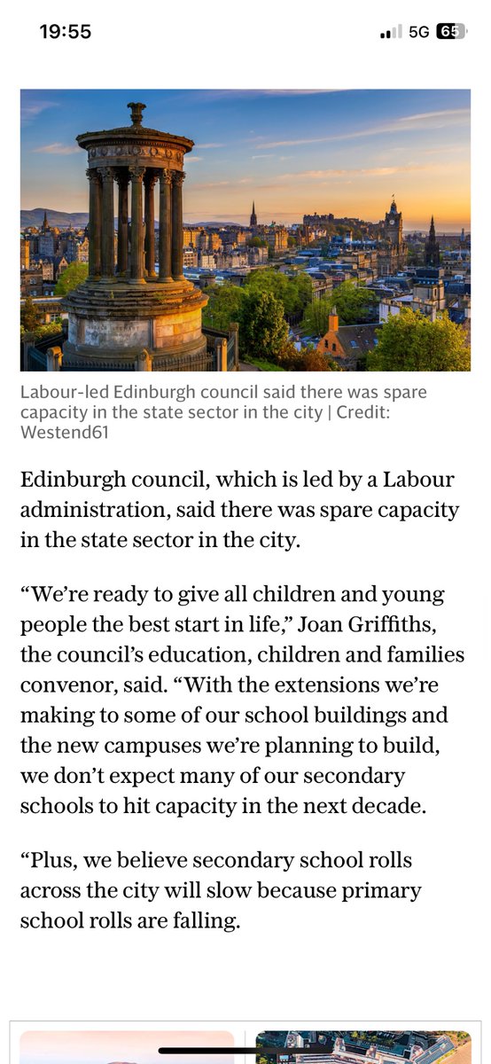 aju94650's tweet photo. Labour led Edinburgh council affirms that state school places are available but when parents enquire, they are told no places are available. What’s the plan @bphillipsonMP @Keir_Starmer ?
@EducationNotTax https://t.co/umi6Fixuva