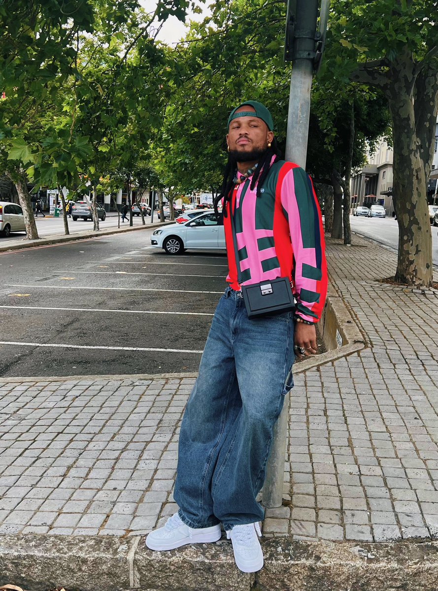Edmilson Dove rocking the Envy Afrika x Vecchio collab with unmatched style! 🇲🇿🔥 Don’t miss out, get yours now: store109119007.company.site
