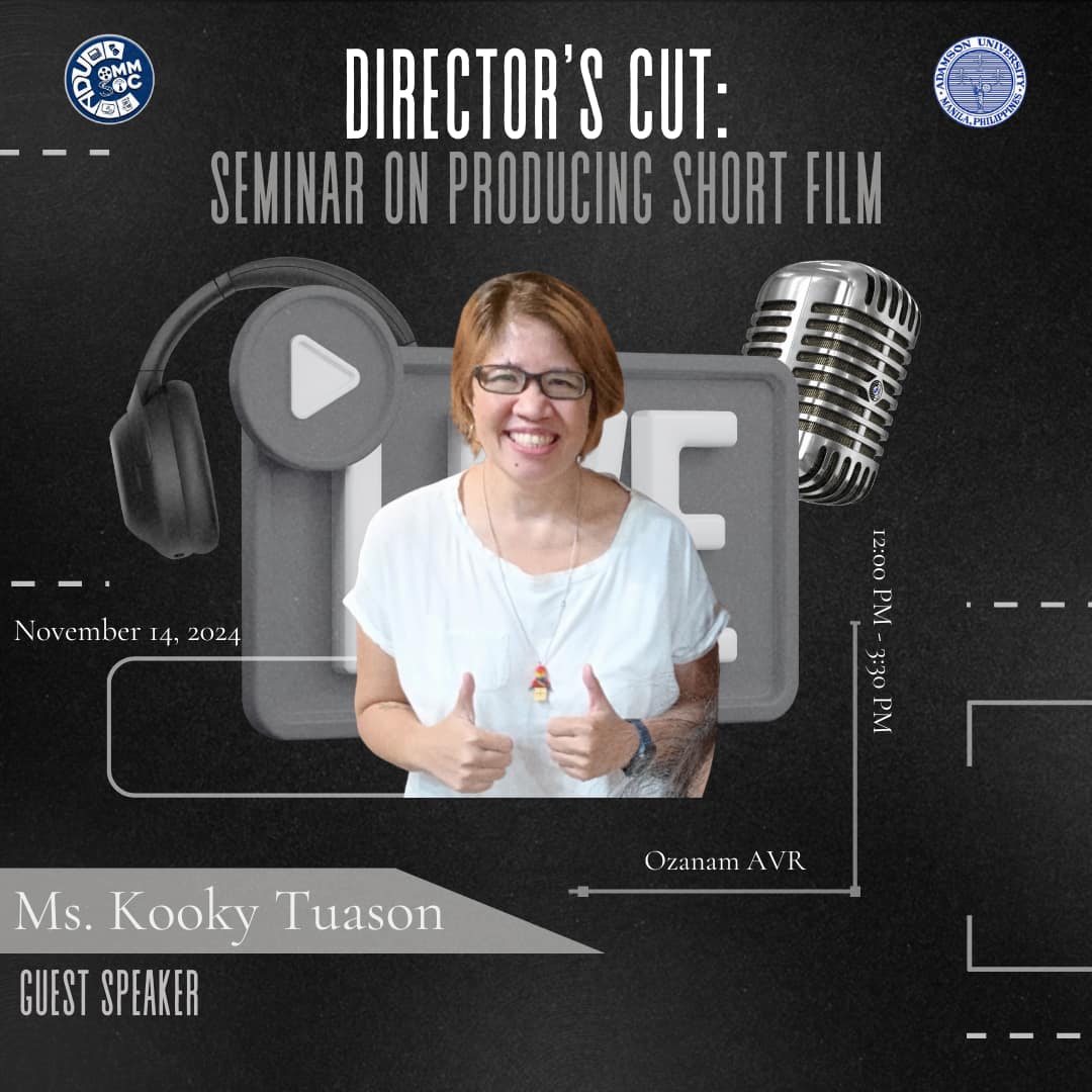 See you Thursday next week Adamson University Communication Society <a href="/adamson_u/">Adamson University</a> 😊 

#kookytuason #educator #publicspeaker #manilaph