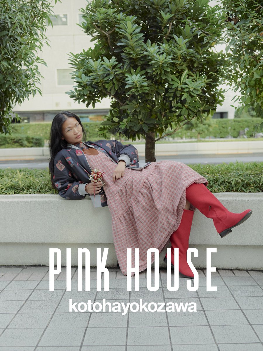kotohayokozawa PINK HOUSEコラボ ついに〜！！！ PINKHOUSEとのコラボレーションがお披露目になります