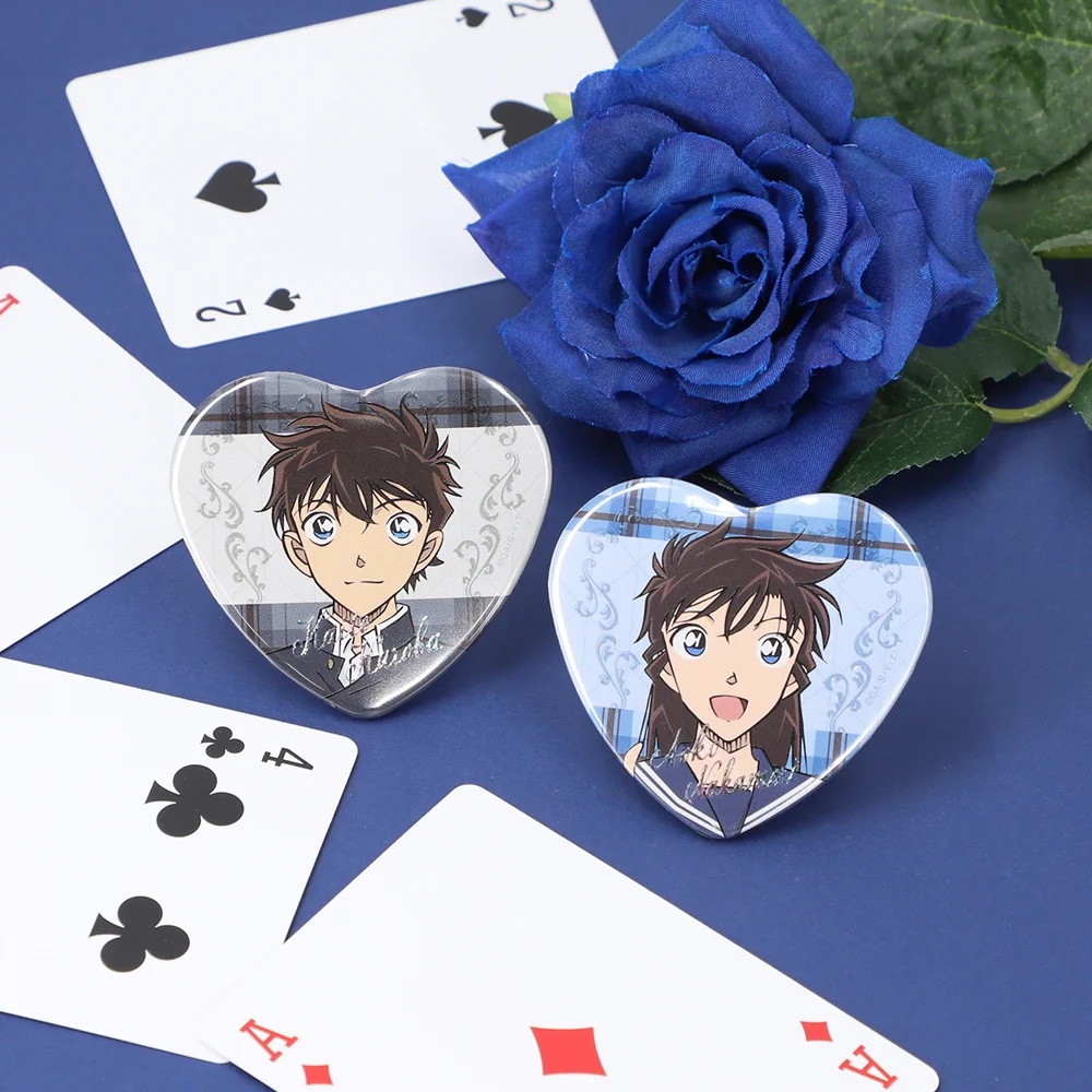 名探偵コナン 怪盗キッド 黒羽快斗 缶バッジ ハート缶バッジ コナンプラザ 20 公式】名探偵コナンプラザ on X: 