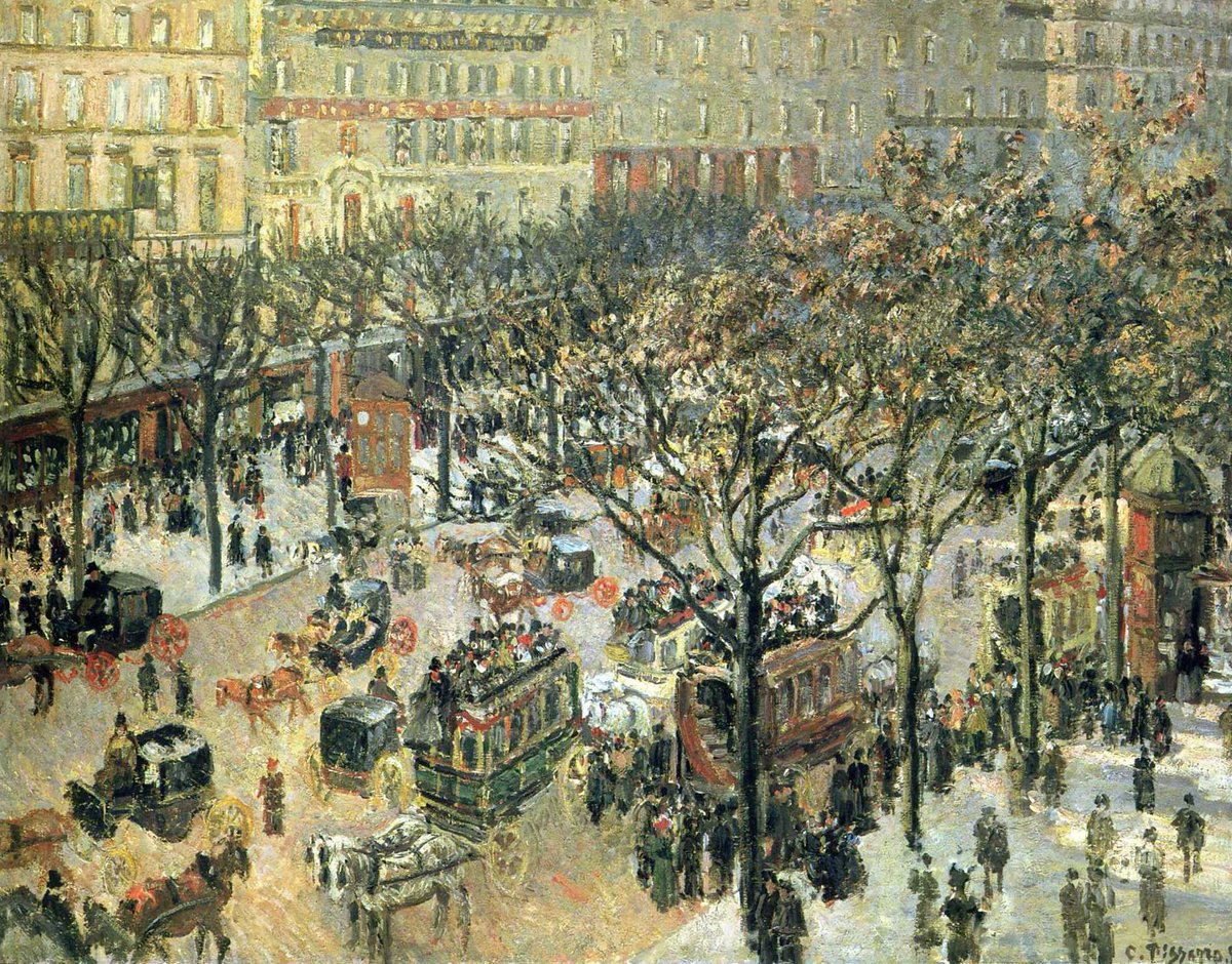 Pissarro, Boulevard des Italiens