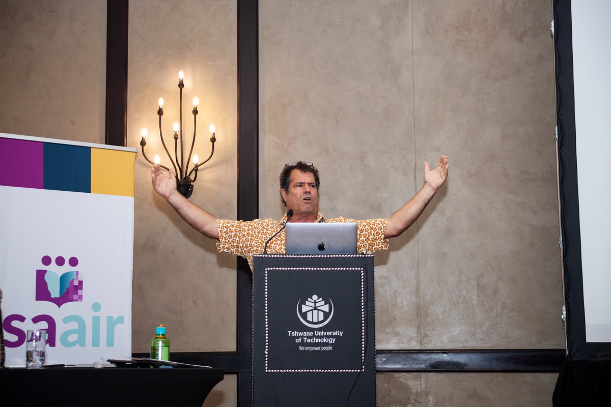 Prof. Bill Tucker delivered an inspiring keynote, emphasizing the power of learning from failure and embracing setbacks as valuable growth moments. 

#SAAIRConf2024 #SAAIR30 #HigherEducation #InsitutionalResearch